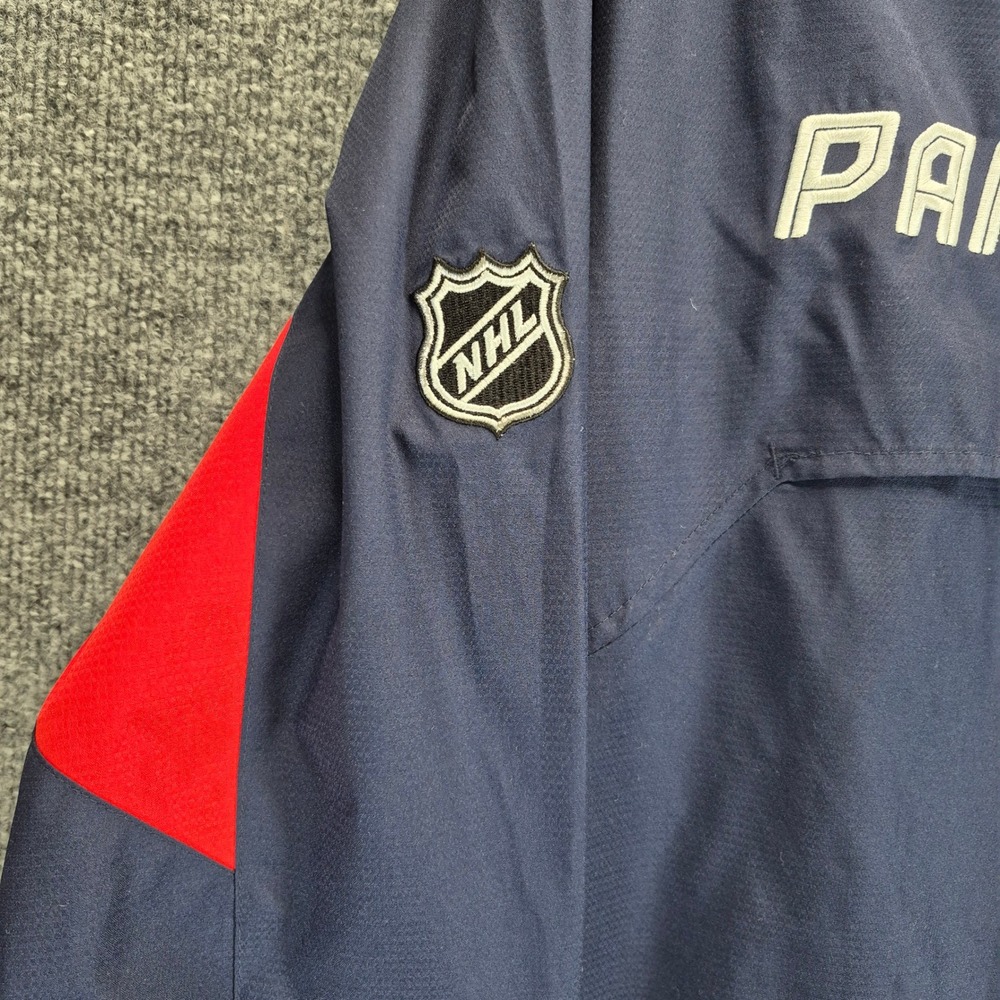 Reebok Jacket NHL Florida Panthers Large Navy Blue Mens - Picture 8 of 9
